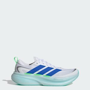 Adidas SUPERNOVA GLIDE M HARDLOOPSCHOENEN Cloud White / Blue / Lime Burst (KJ8758)