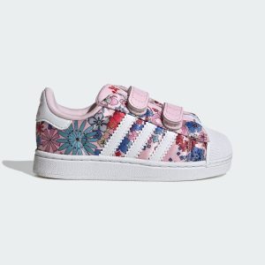 Adidas ADIDAS LIBERTY LONDON SUPERSTAR II COMFORT CLOSURE SCHOENEN Clear Pink / Cloud White / Light Pink (JQ2003)