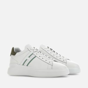 Sneakers Hogan H580 White Green Black (HXM5800DV42QM919AA)