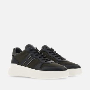 Sneakers Hogan H580 Black Grey (HXM5800EF27N7O641P)