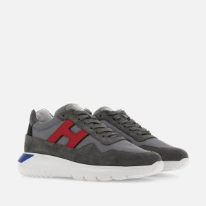 Hogan Interactive³ Grey Red Green (HXM3710EG30N46543K)