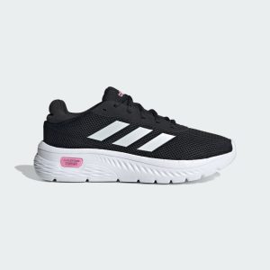 Adidas Cloudfoam Comfy Core Black / Cloud White / Bliss Pink (IH2974)