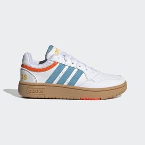 Adidas Hoops Cloud White / Preloved Blue / Bold Gold (HP9047)