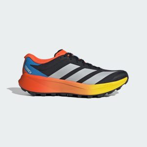 Adidas Terrex Agravic 4 Trailrunningschoenen Core Black / Grey Two / Semi Impact Orange (KJ1291)