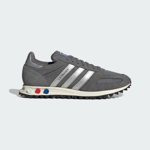 Adidas LA TRAINER OG SCHOENEN Grey Four / Silver Metallic / Off White (KJ4380)