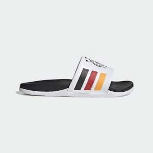 Adidas adilette Comfort 2.0 Duitsland Badslippers Cloud White / Core Black / Collegiate Gold (HQ2527)