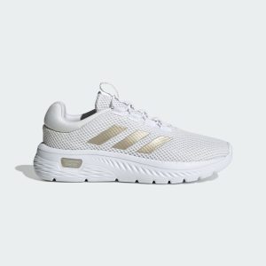 Adidas Cloudfoam Comfy Elastic Lace Cloud White / Champagne Met. / Core Black (IH3612)