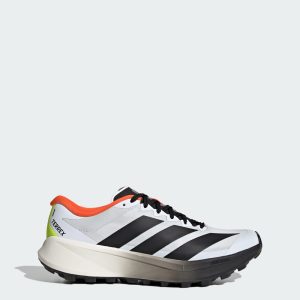Adidas Terrex Agravic 4 Trailrunningschoenen Cloud White / Core Black / Semi Impact Orange (KJ8872)
