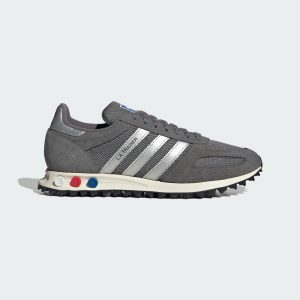 Adidas LA TRAINER OG SCHOENEN Grey Four / Silver Metallic / Off White (KJ4380)