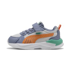 Puma X-Ray 3 “Feather Gray / Melon Glow / Gray Sky / Vibrant Green” (401495_08)