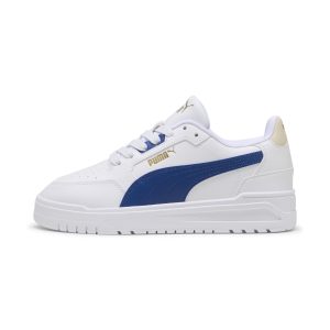 Puma Shuffle Downtown Low “Puma White / Clyde Royal / Puma Gold” (403739_11)