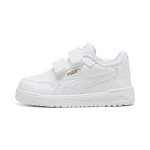 Puma Shuffle Downtown “Puma White / Puma White / Puma Gold” (403741_01)