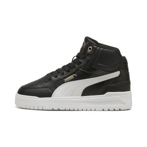 Puma Shuffle Downtown Mid “Puma Black / Puma White / Puma Gold” (403743_03)