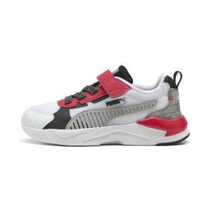 Puma X-Ray 3 MID 90s “Puma White / Gray Echo / For All Time Red” (405024_01)