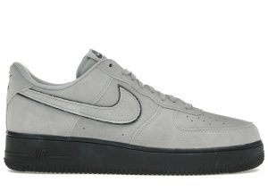 Nike Air Force 1 Low ’07 LV8 Light Smoke Grey Suede Black (HQ1966-001)