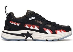 A Bathing Ape Shark Sta CLOT (1K73-191-924-BLK)