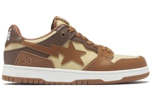 A Bathing Ape Sk8 Sta #5 Brown Beige (1J80-191-059-BRW)