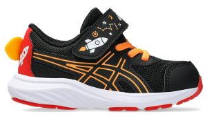 ASICS Contend 9 School Yard Black Orange Pop (1014A365-001)