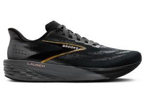 Brooks Launch 11 Black Grey Gold (110450-1D-077)