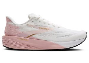 Brooks Launch 11 White Gold Pink (120439-1B-164)