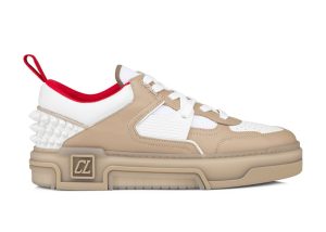 Christian Louboutin Astroloubi Flat Saharienne White (1240001 F688)
