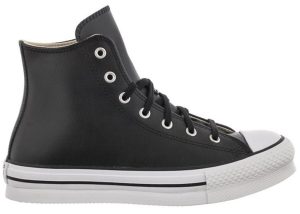Converse Chuck Taylor All Star Eva Lift Hi Leather Black Natural Ivory (A02485C)