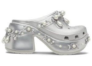 Crocs Siren Clog Simone Rocha Spiked Silver (210646-041)