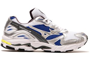 Mizuno Wave Rider White Silver Surf The Web (D1GA210406)