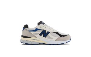 New Balance 990v3 MiUSA White Blue (M990WB3)