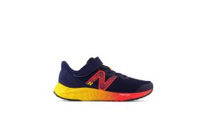 New Balance Fresh Foam Arishi v4 Bungee Lace Team Navy Electric Red Egg Yolk (PAARIKB4)