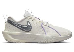 Nike Air Zoom GT Cut 3 Sail Light Bone Metallic Silver Smoke Grey (FD7033-104)