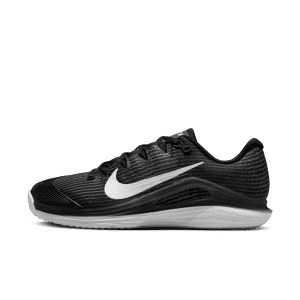 Nike Court Vapor 12 Clay Black Dark Smoke Grey White (HQ6027-001)