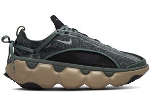 Nike Flyknit Bloom Vintage Green Black Khaki Metallic Silver (FD2149-301)