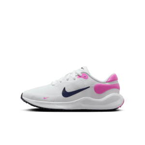 Nike Revolution 7 White Playful Pink Midnight Navy (FB7689-103)