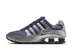 Nike Shox NZ Midnight Navy Metallic Silver (378341-402)