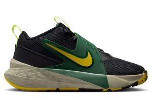 Nike Team Hustle D 12 Black Fir Light Army Bright Citron (HF6279-004)