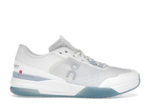 On The Roger Advantage Pro White Chambray (3WF10180753)