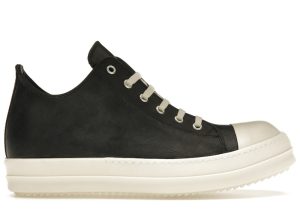Rick Owens Lido Low Sneaks Black Milk (RU01D3891 LOO 911)