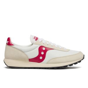 Saucony Trainer 80 White Red (S70884-10)