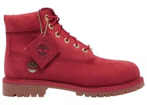 Timberland 6 Inch Premium Boot Dark Red Nubuck (TB-0A42QR-F41)