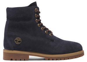 Timberland Heritage 6 Inch Lace Up Waterproof Dark Blue Suede (TB0A6821-EP3)