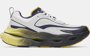 Under Armour UA Halo Racer Washed Navy Yellow Shade (6007641-403)