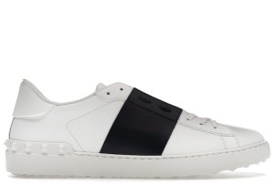 Valentino Garavani Open White Black Band White (YS0830BLU_A01)
