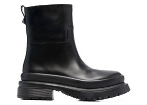 Valentino Rockstud Almond-Toe Ankle Boots Black (WY0S0E82YYB0NO)