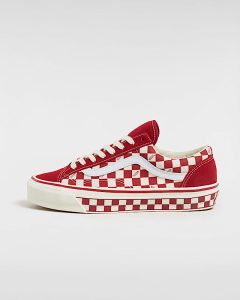 Vans Old Skool 36 Premium Checkerboard Chili Pepper Red (VN000D57ERY)