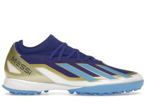adidas Crazyfast Messi League Turf Lucid Blue Burst Cloud White (ID0718)