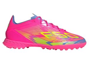 adidas F50 Pro Turf Lucid Pink Lucid Lemon Blue Fusion (JH6416)