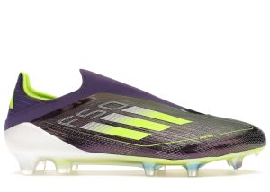 adidas Laceless F50 Elite Fast Reborn FG Purple Lucid Lemon (IE9116)