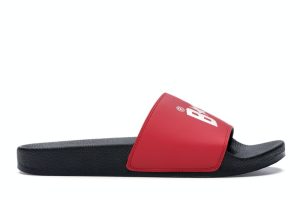 A Bathing Ape Bape Sta Slide Black Red (BPSTASLD-RED)