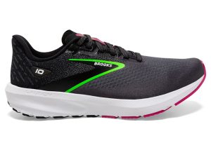 Brooks Launch 10 Black Blackened Pearl Green (120398-1B-074)